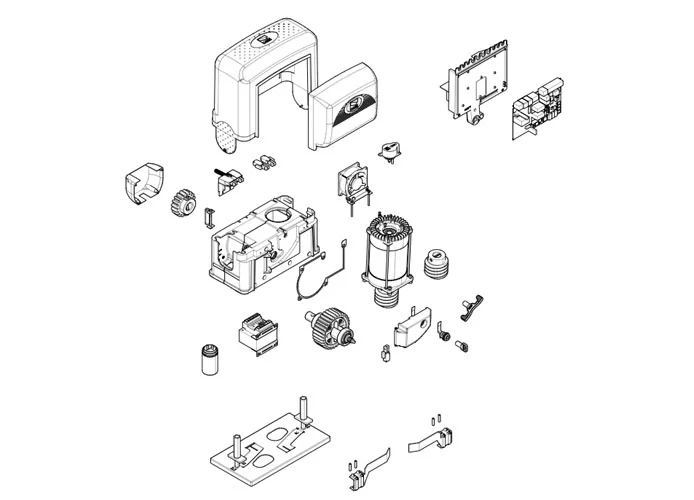 came motor spare parts page bk221 