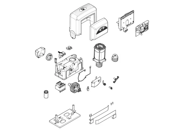 came motor spare parts page bk2200 