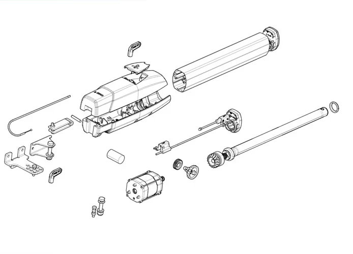 came motor spare parts page ats30agr