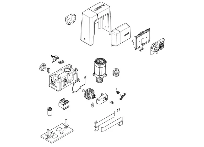 came motor spare parts page 001bks22ags bks22ags 801ms-0100