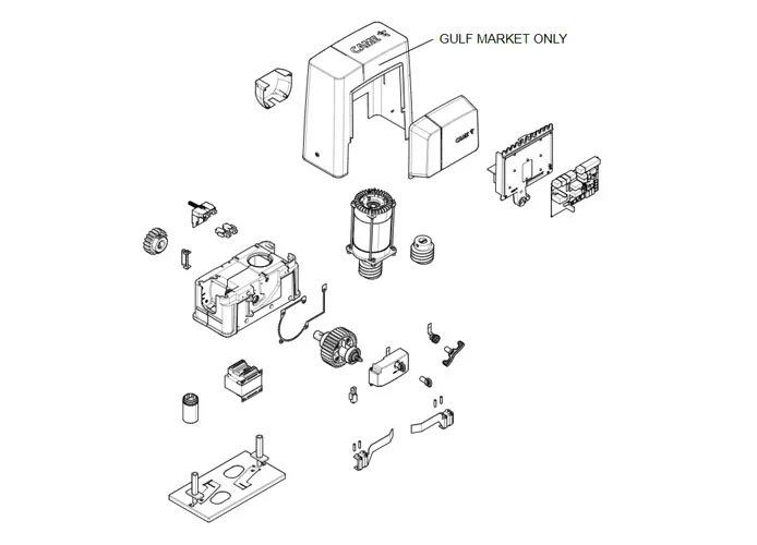 came motor spare parts page bks12als