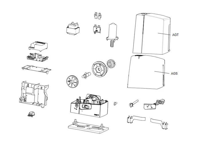 came motor spare parts page bxv10agt 801ms-0240