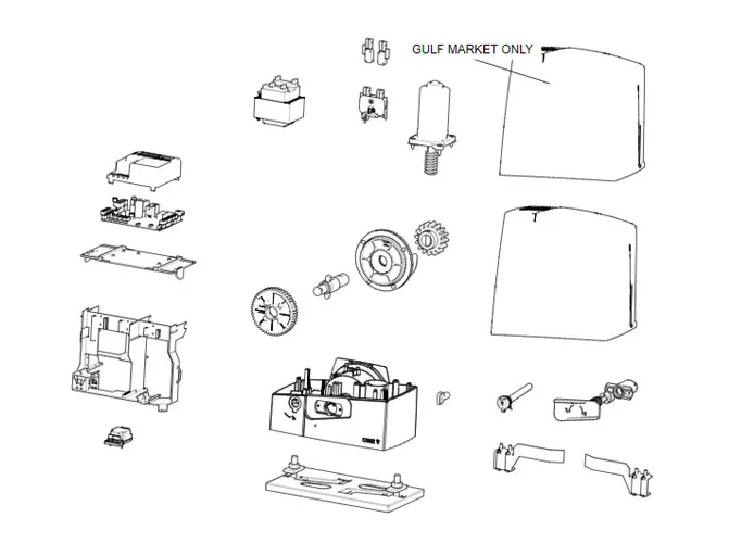 came motor spare parts page bxv10ags 801ms-0230