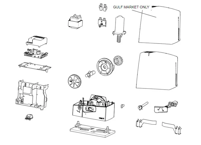 came motor spare parts page bxv06ags - bxv06als 801ms-0180