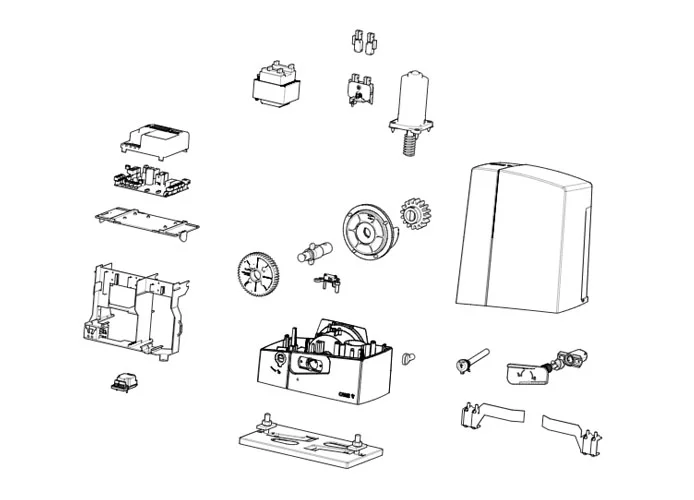 came motor spare parts page bxv04agf bxv04alf 801ms-0160