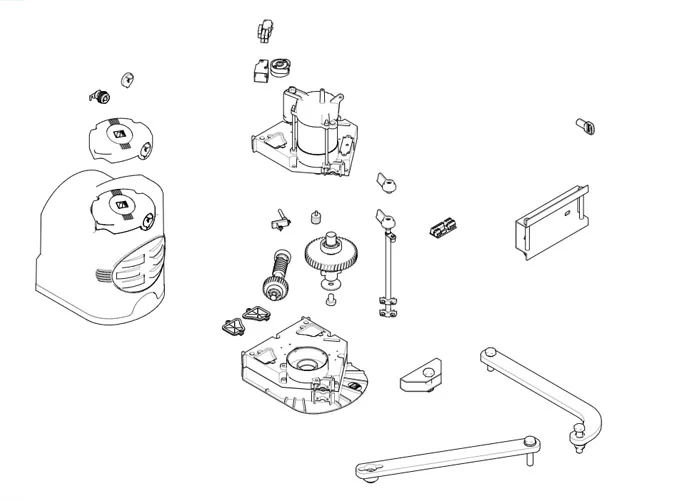 came motor spare parts page 001f7024e f7024e