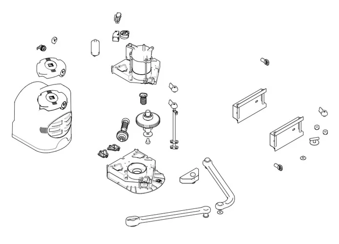 came motor spare parts page 001f7001 f7001