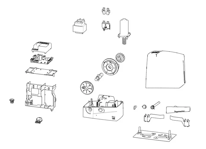 came motor spare parts page sdn6