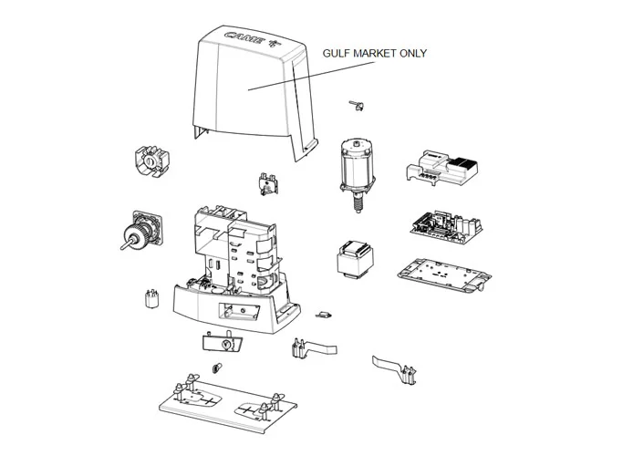 came motor spare parts page 001bkv25als bkv25als