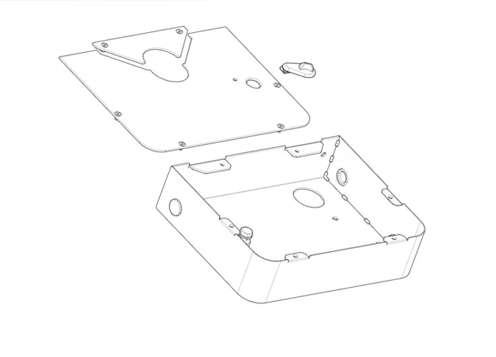 came steel foundation box spare parts 001myto-c myto-c