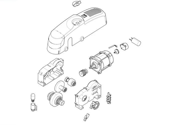 came motor spare parts page e450