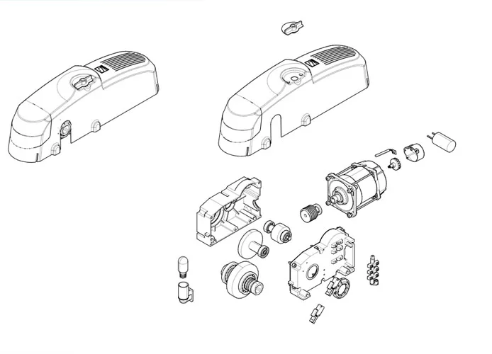 came motor spare parts page e306