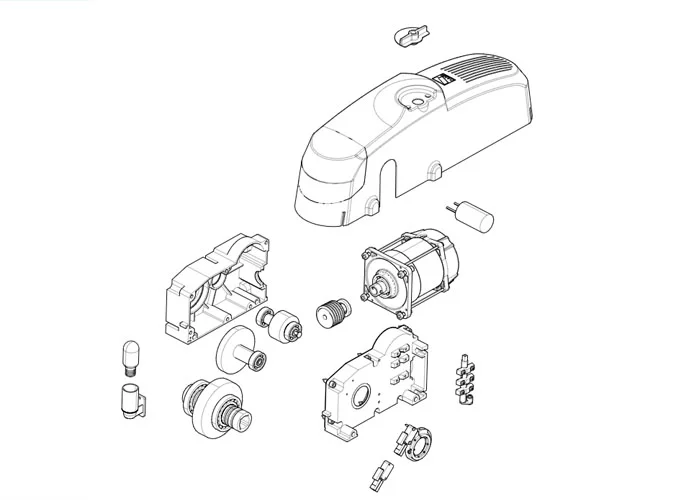 came motor spare parts page e1000