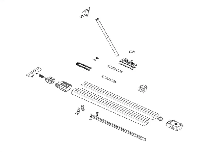 came spare part page chain guide 001v0684 v0684