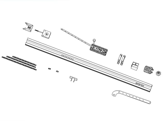 came spare part page chain guide 001v06002 v06002