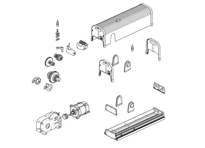 came motor spare parts page 001f40230e f40230e