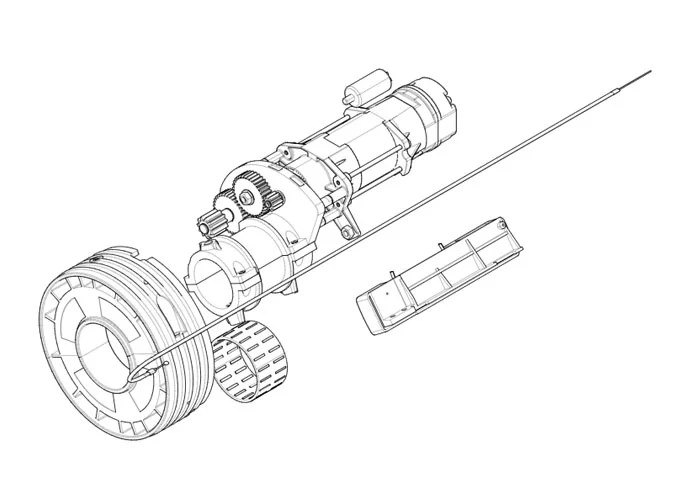 came motor spare parts page 001h40230180 h40230180