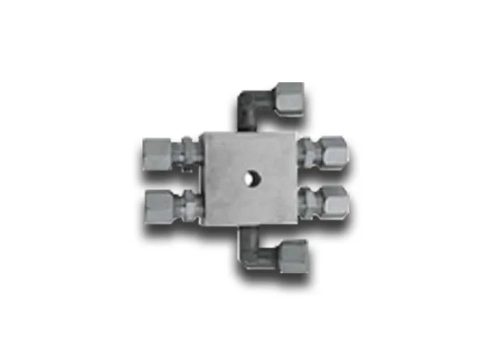 fadini junction block with 6-way fittings 7038l
