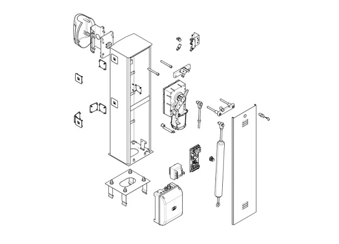 came spare part page for g3250 v.1 barriers