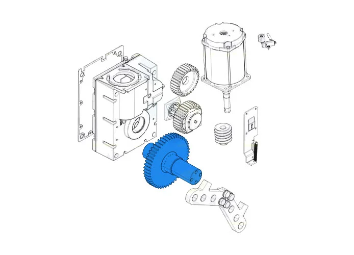 came ricambio albero lento gt4 codice 88003-0087