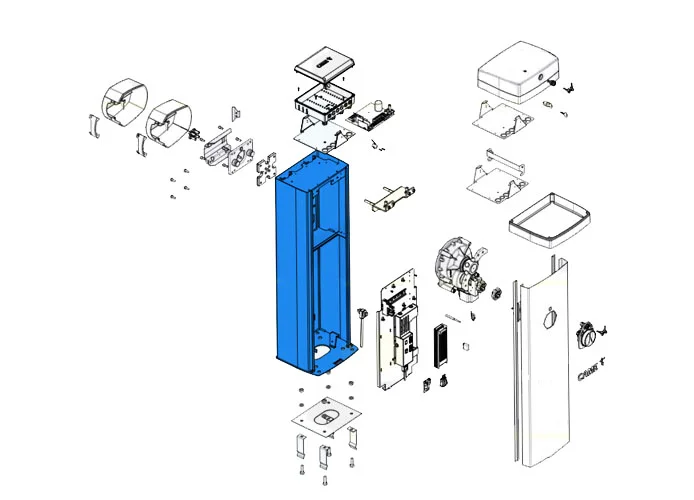 came spare part barrier enclosure gpx 88003-0092