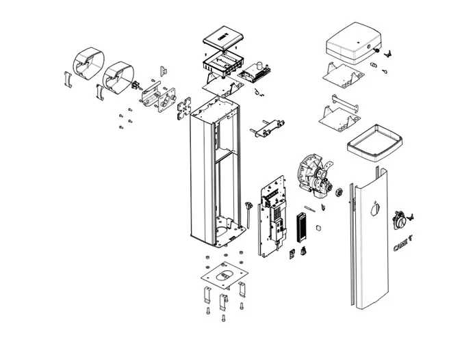 came spare part page for gpx40mgs barriers