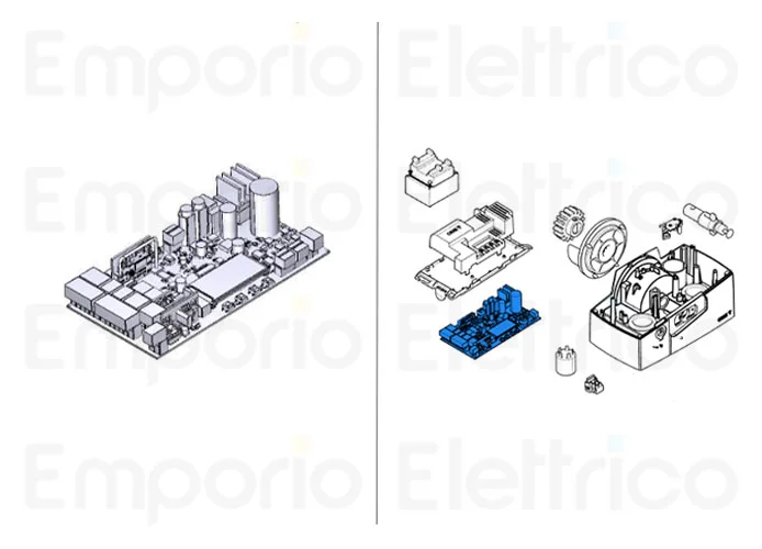 came spare part electronic board zbc1 7040 88001-0261