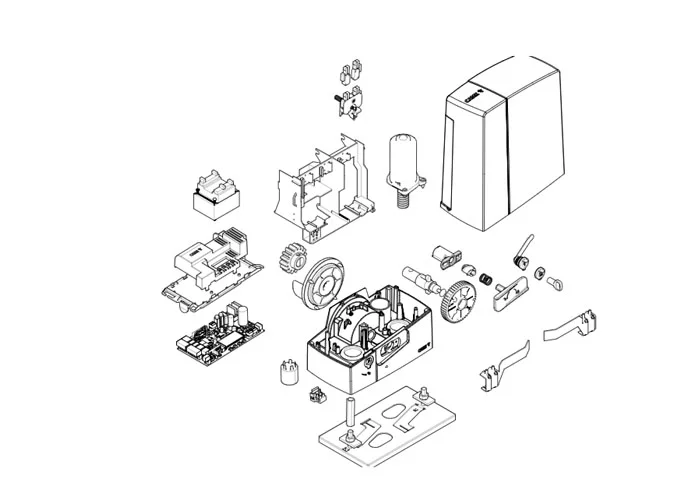 came spare part page for bxv06age motor 801ms-0580