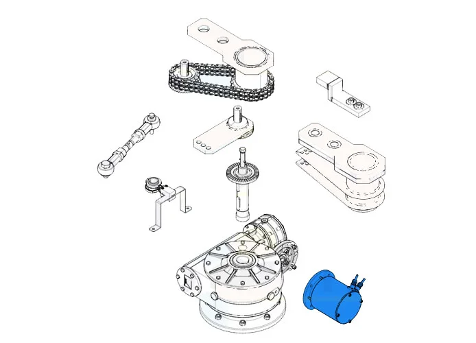 came spare part frog-ms motor unit 119ria081