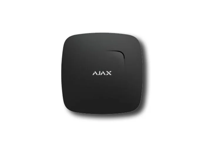 ajax wireless smoke detector black colour fireprotect 38104