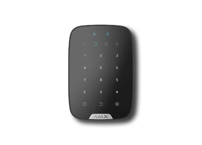 ajax white wireless touch keyboard keypad plus 38253