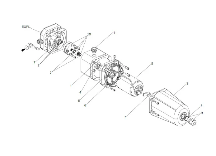 faac hydraulic control unit spare parts page s700h sb