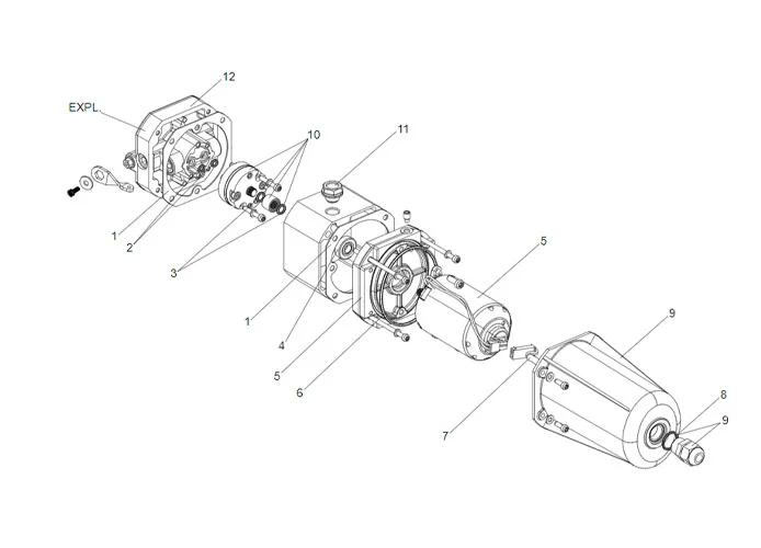 faac hydraulic control unit spare parts page s800h sbw