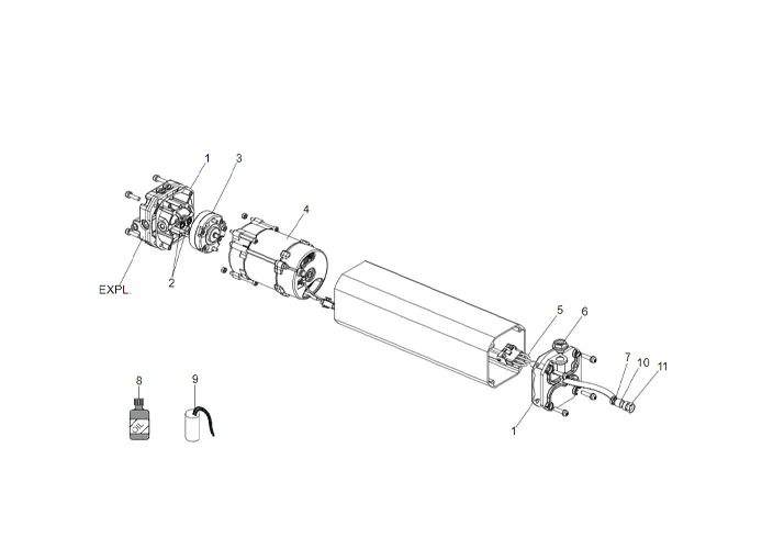 faac hydraulic control unit spare parts page s800 cbac