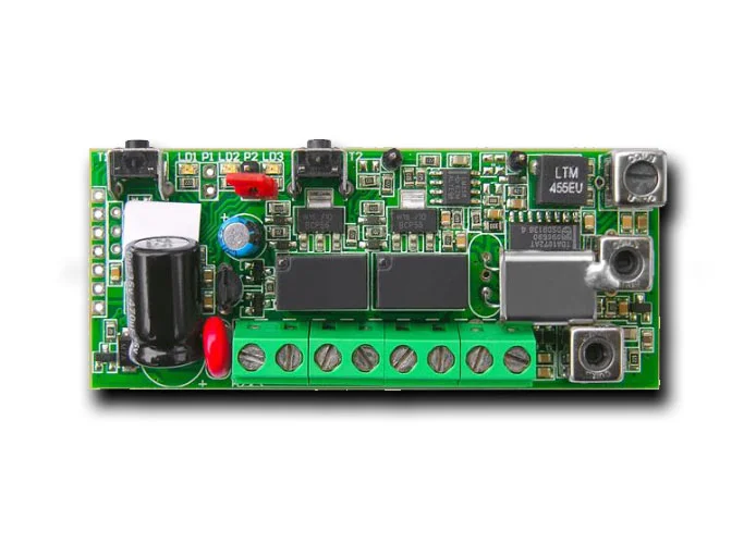 nologo two-channel receiver with quartz frequency 30.875MHz rx2-q8