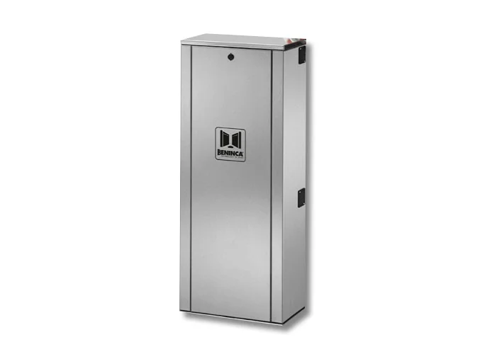 beninca barriera stradale 24vdc inox per passaggi fino a 6,5m 908301926 ve.650i