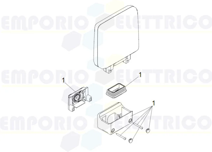 faac pagina ricambi per xled