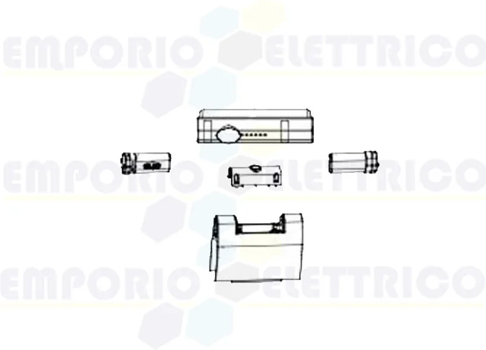 faac ricambio unita' ottica costa mse 110 wireless 112001