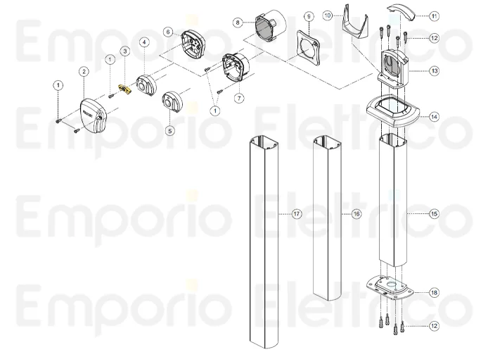 fadini ricambio morsetto per fit 55 55003