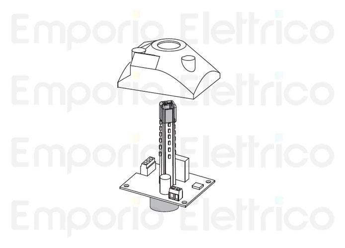 fadini ricambio schedina elettronica lampeggiatore completa con cicalino 46027