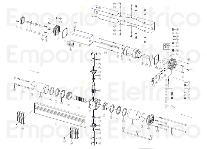 fadini ricambio cofano completo per aproli 380 lb 380134