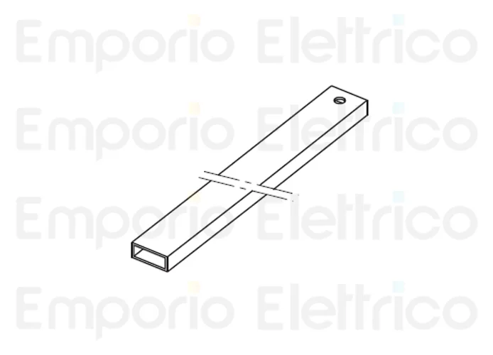 fadini ricambio asta tubolare 35x15x1.200 per aproli 380 lb 380103