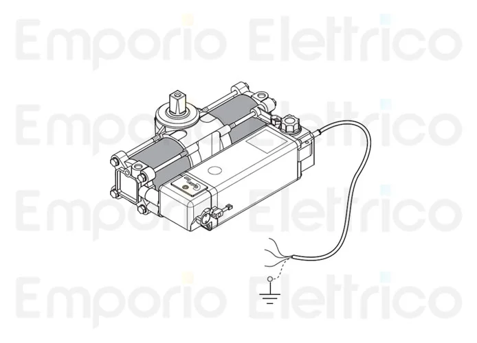 fadini ricambio centralina/martinetto combi 740-175° senza blocco autofrenante 740120