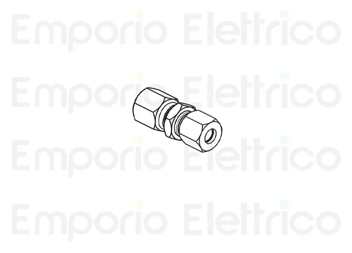 fadini ricambio raccordo di giunzione tubi dia. 8 per drive 700 70256