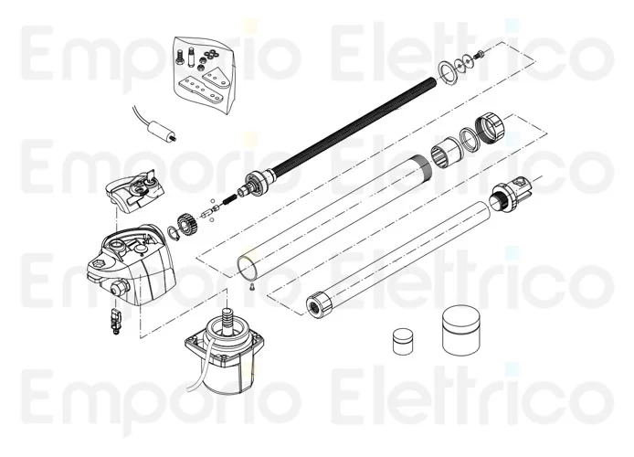 beninca ricambio condensatore 8 mf con cavi 9688181