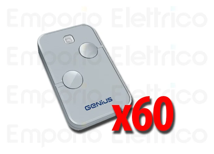 genius 60 X 2-channel remote control 868mhz kilo n tx2 jlc 787034 60 (ex code 6100332)
