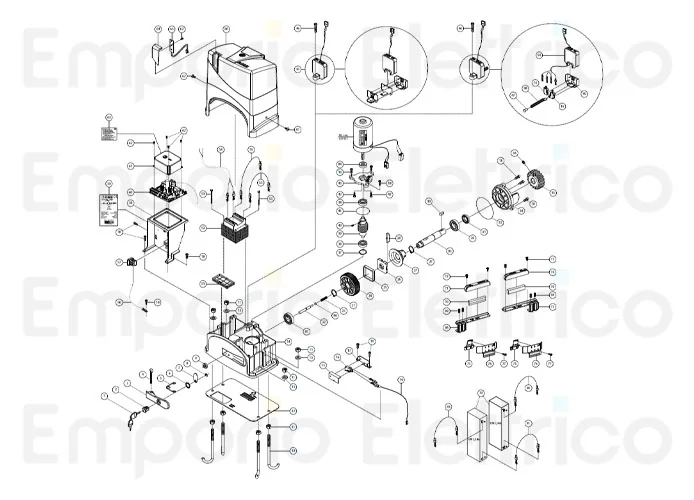 fadini ricambio coperchio del programmatore 62461