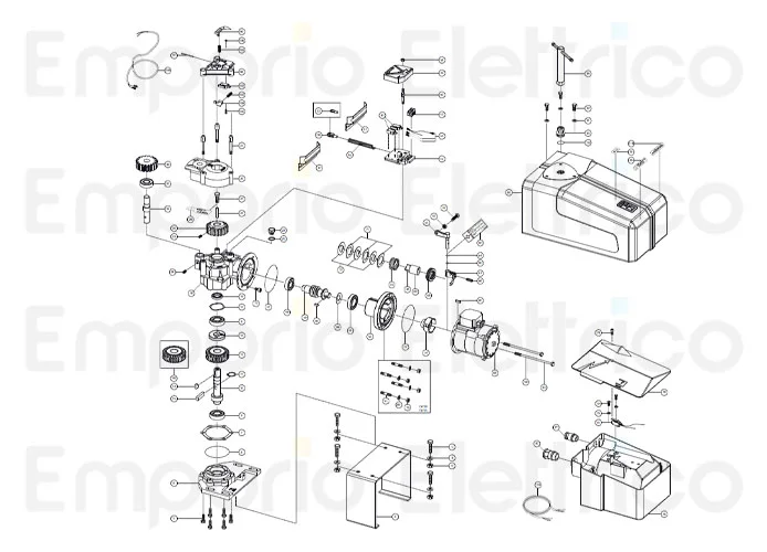 fadini ricambio leva di comando mod. 200/65 20065