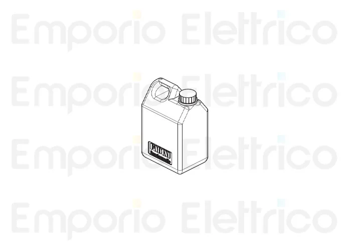 fadini ricambio olio "oil fadini" per motoriduttore 20085