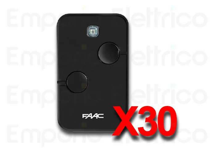 faac 30 trasmittenti 2 canali xto2 slh-sl-ds-rc 433mhz 787032 30 (ex code 787007)